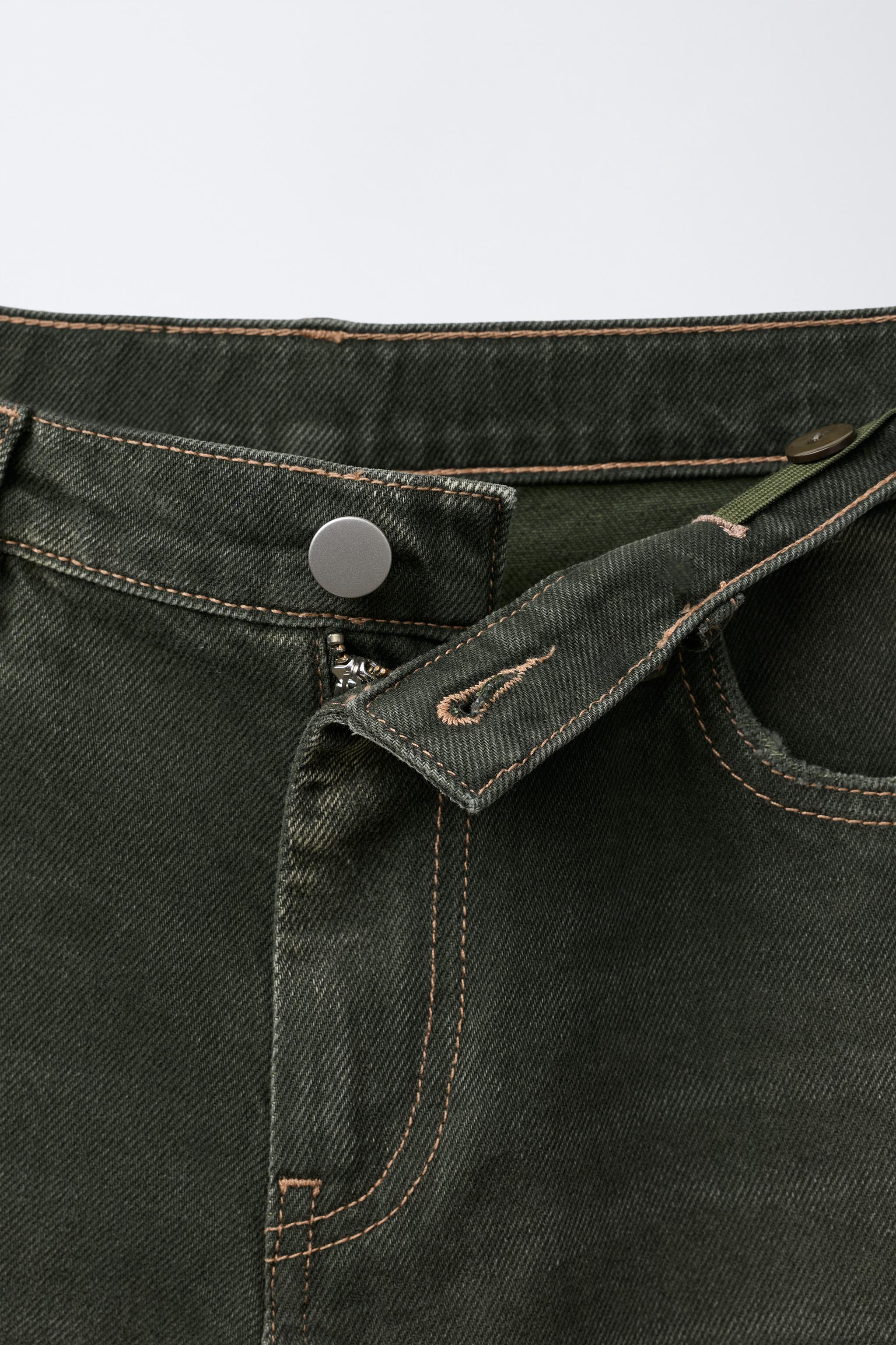 DISTRESSED EFFECT BALLOON JEANS